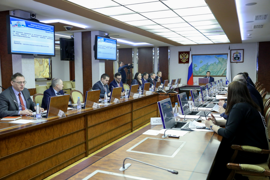Открытие заседания Антитеррористической комиссии в Ненецком автономном округе 