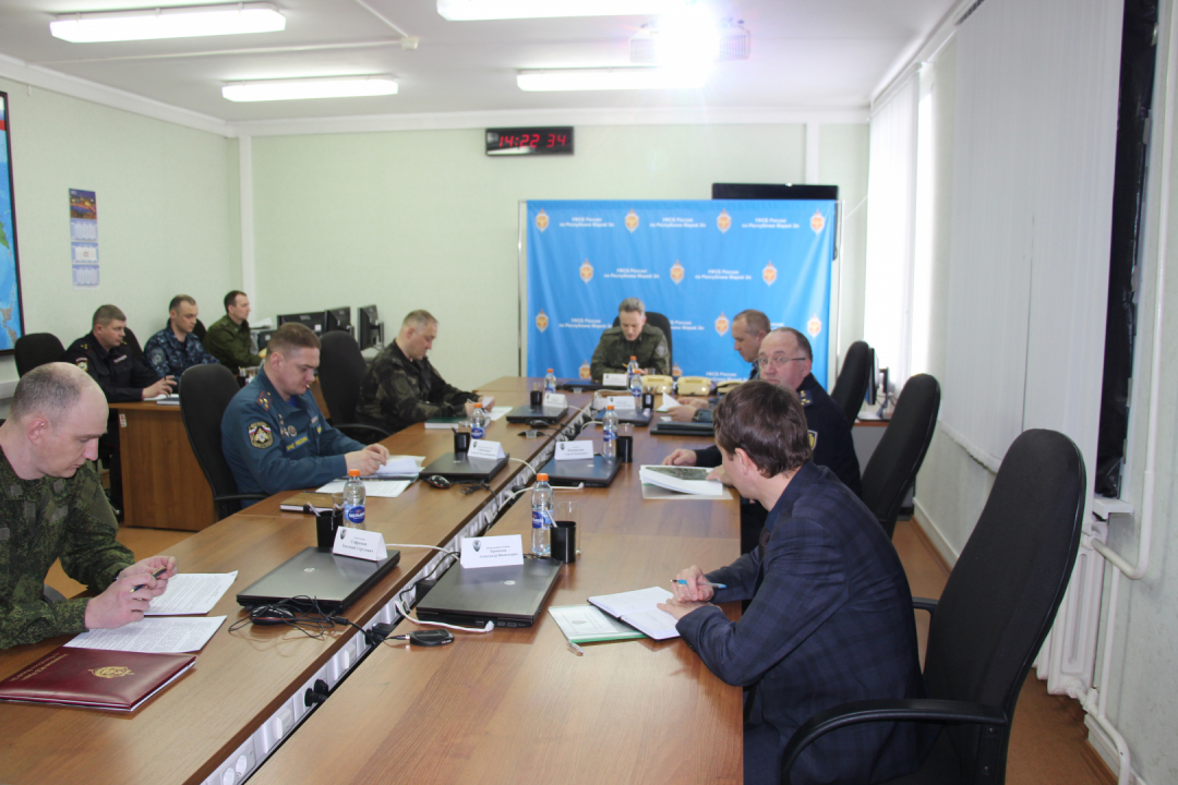 Оперативным штабом в Республике Марий Эл проведено плановое командно-штабное учение 