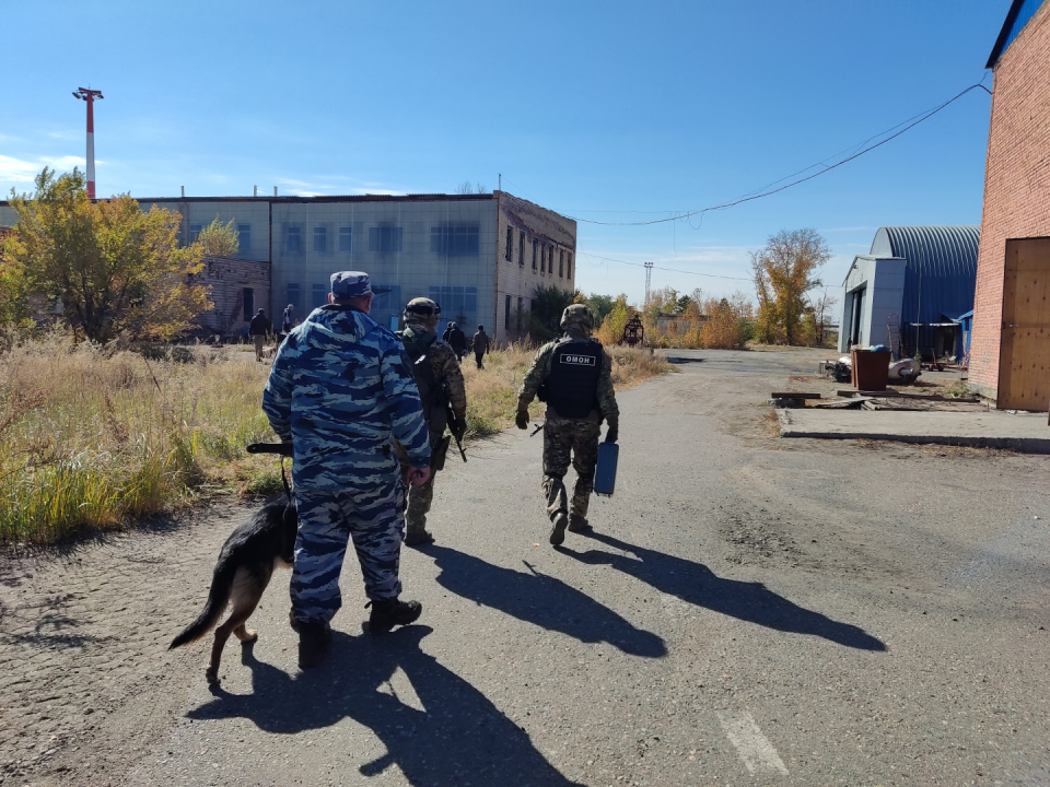 В Республике Тыва на территории «Аэропорта Кызыл»  проведено антитеррористическое учение