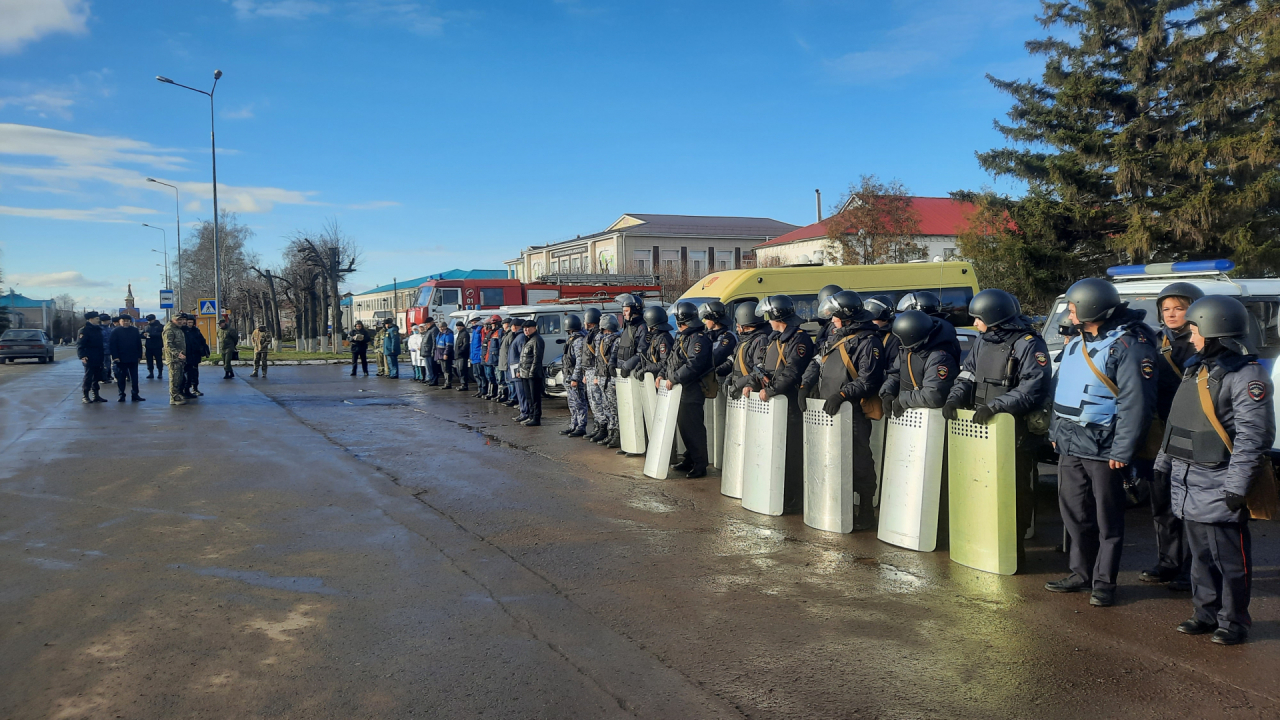 Оперативным штабом в Чувашской Республике проведено антитеррористическое учение