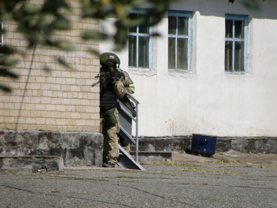 Оперативным штабом в Республике Калмыкия проведено исследовательское тактико-специальное учение 