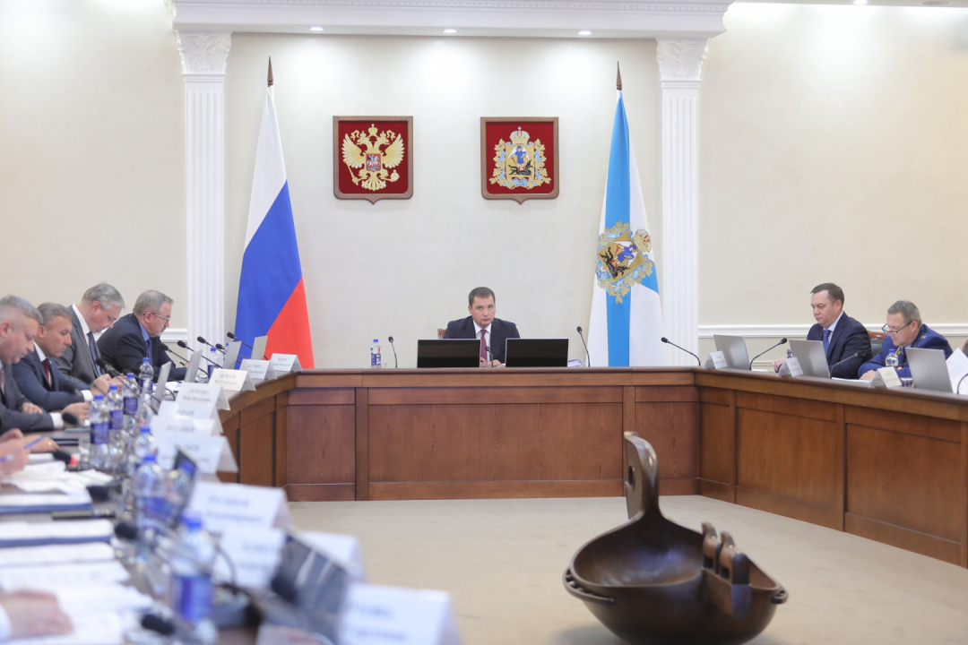Заседание антитеррористической комиссии в Архангельской области