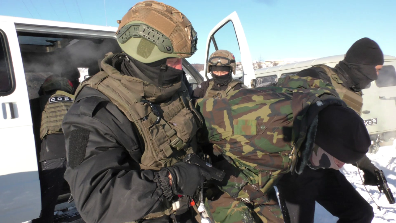 Плановое антитеррористическое учение в Магаданской области