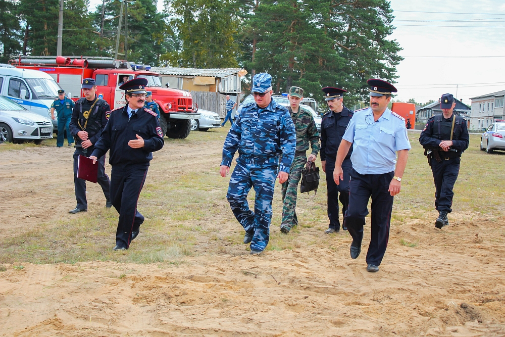 Прибытие заместителя руководителя Оперативного штаба НАК