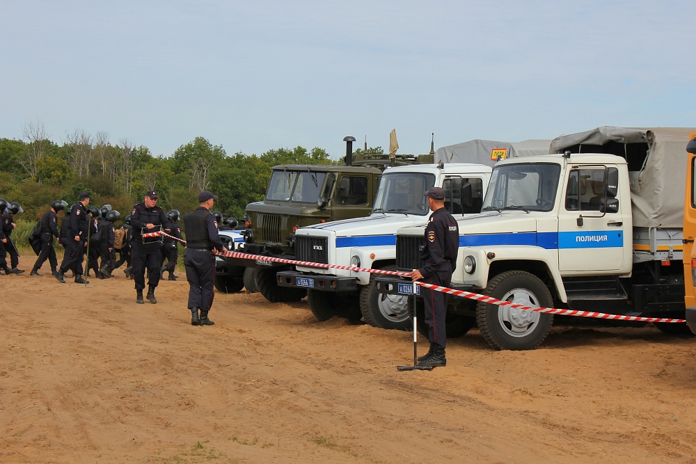 Развертывание сил и средств группировки Оперативного штаба НАК