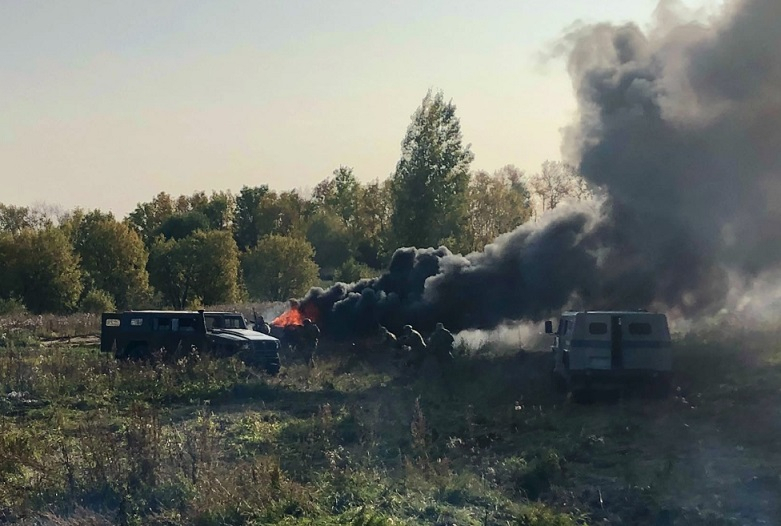 Юные патриоты Ленинградской области приняли участие в соревнованиях