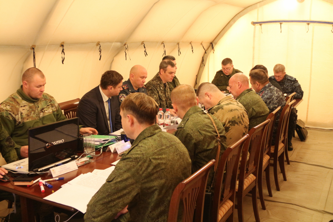 Командно-штабное учение «Метель-2023» в Новгородской области 