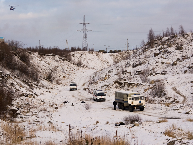 Действия по нейтрализации выдворенных за городскую черту «террористов»