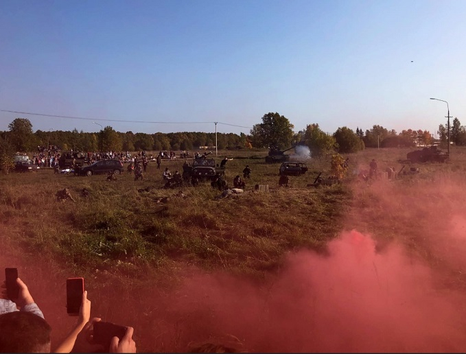 Юные патриоты Ленинградской области приняли участие в соревнованиях