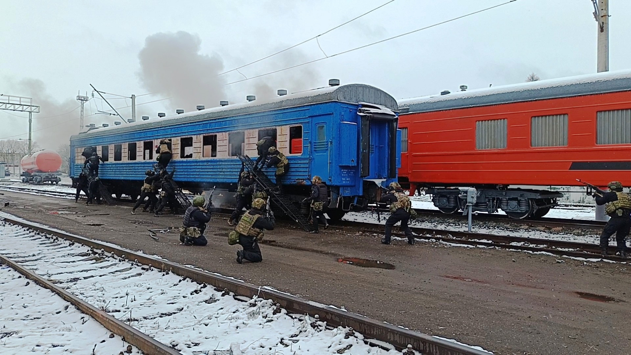 Проведение спецоперации по нейтрализации «террористов»