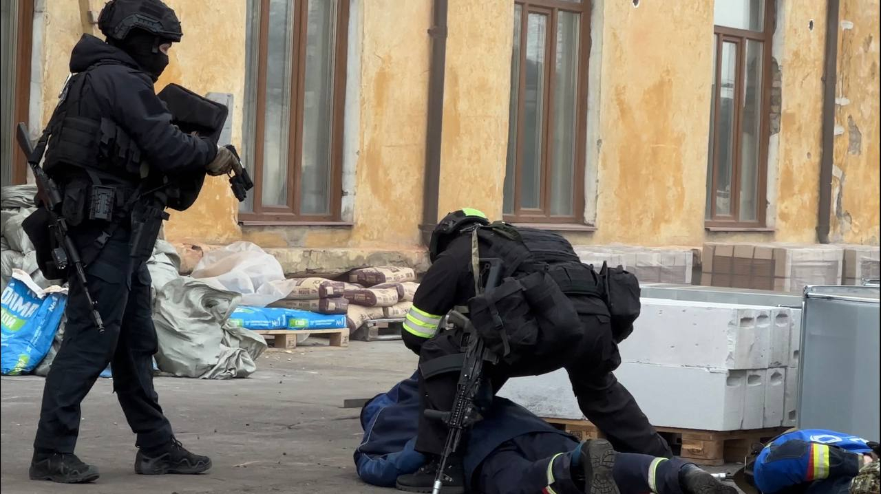 В Кызыле проведено антитеррористическое учение на объекте топливно-энергетического комплекса
