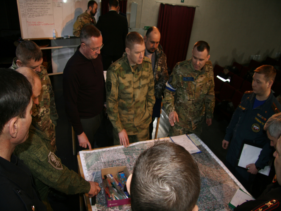 В Омске проведено командно-штабное учение