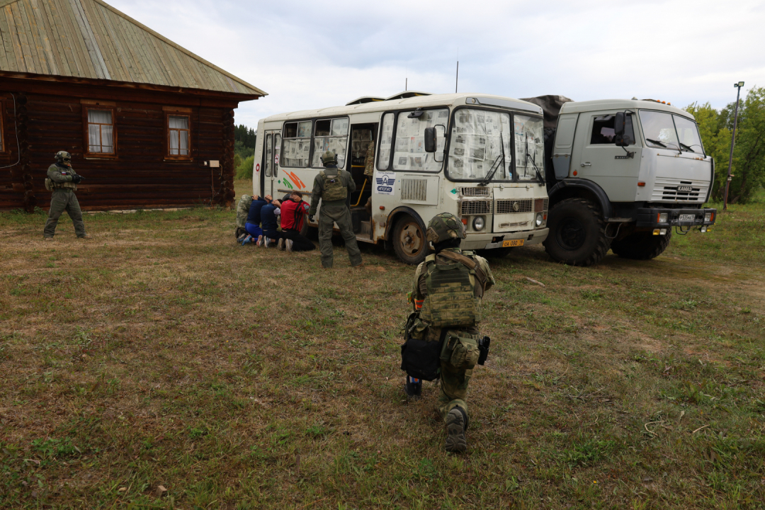 Оперативным штабом в Удмуртской Республике проведено антитеррористическое учение