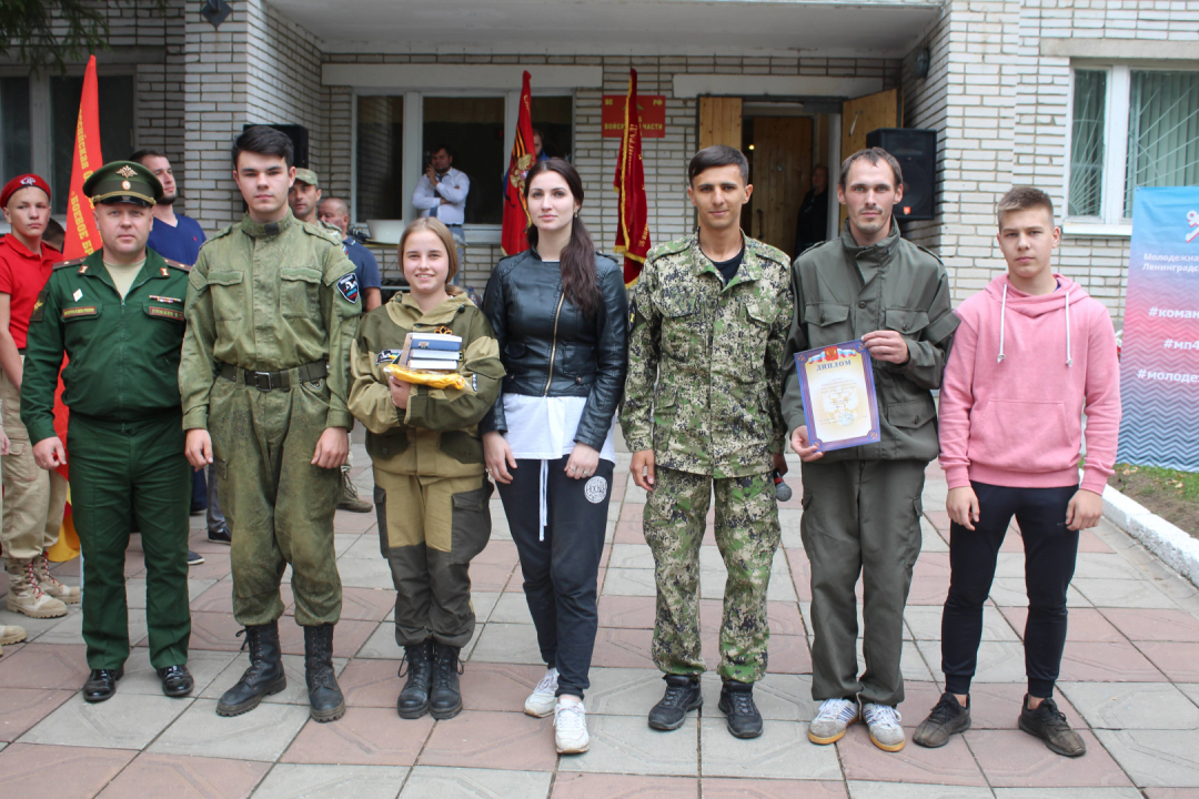 В Агалатово Ленинградской области  прошли военно-спортивные игры «Вместе сильнее»