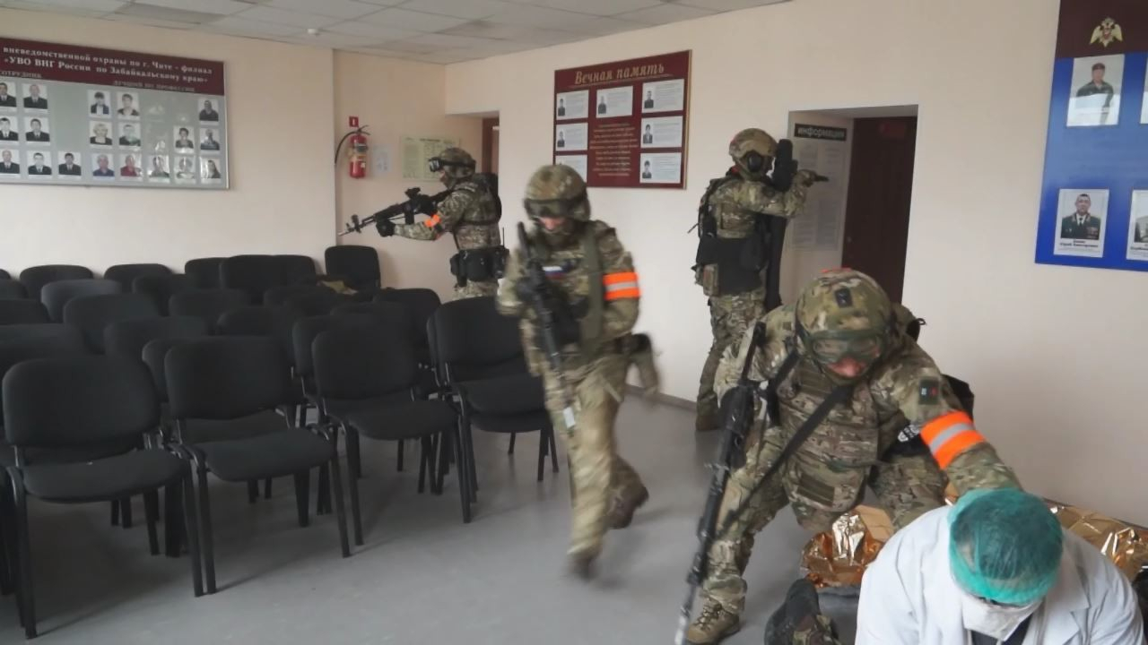 В Забайкальском крае проведено командно-штабное учение «Гроза-2020»