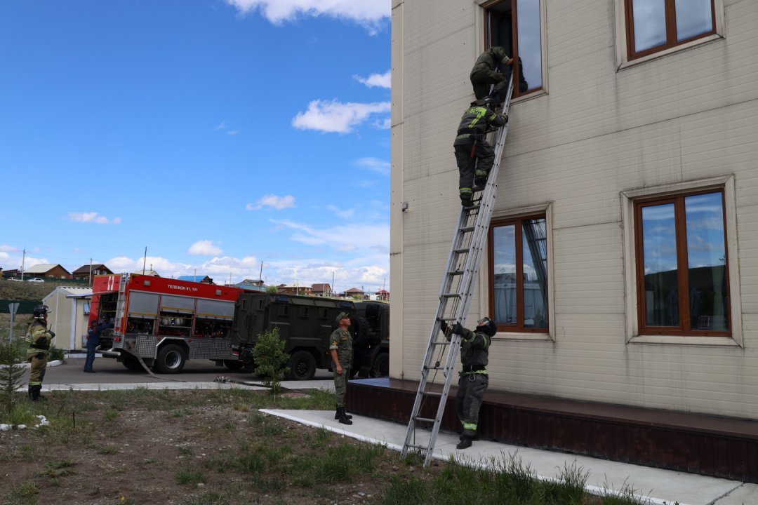 Антитеррористическое учение в Республике Тыва 