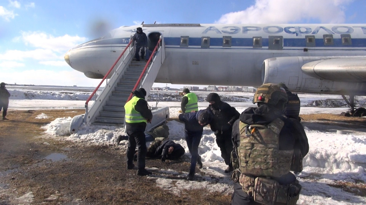 В Омске проведено антитеррористическое учение на объектах воздушного транспорта