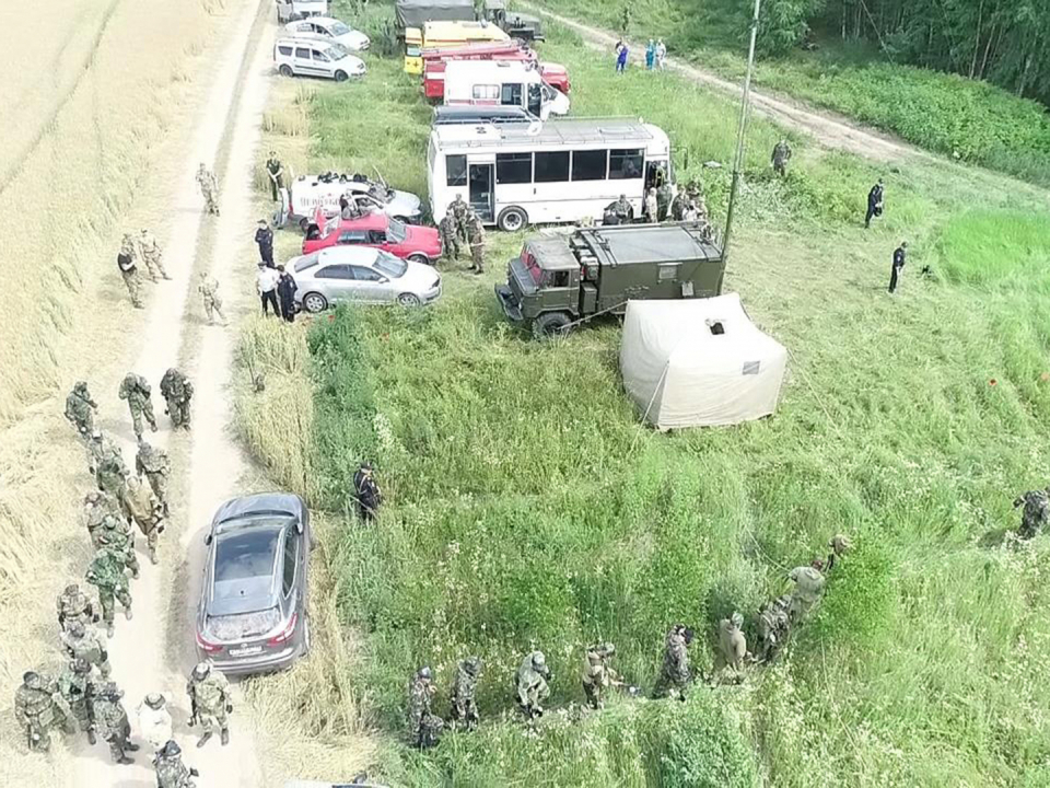 Оперативным штабом в Смоленской области проведены тактико-специальные учения по пресечению террористического акта на территории региона