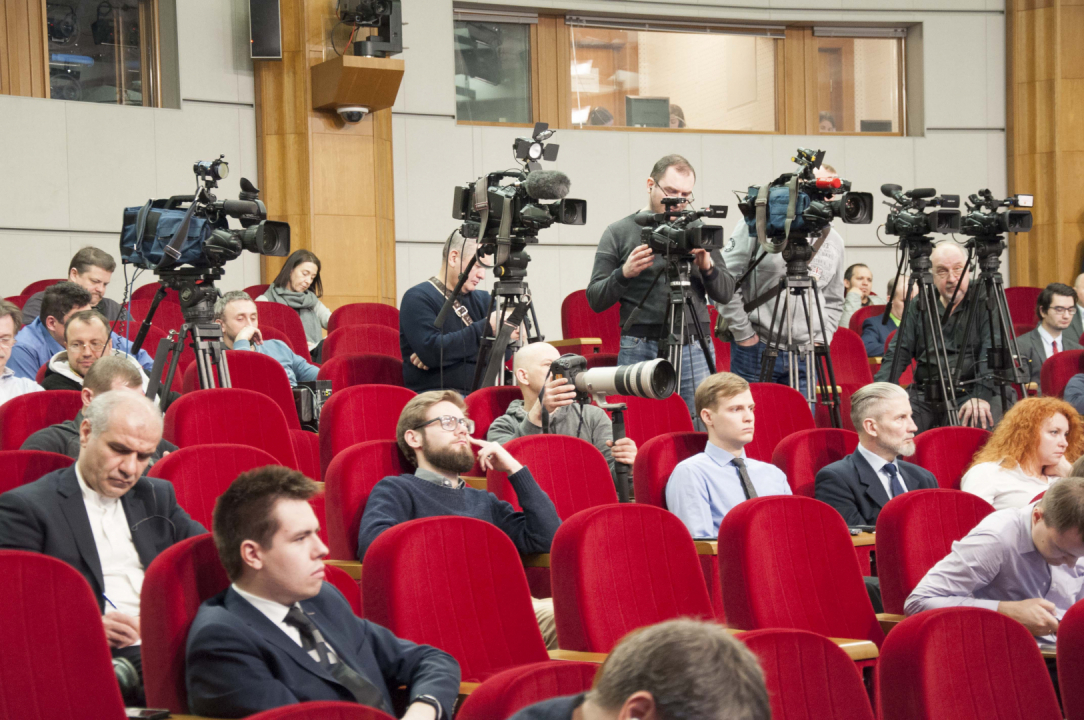 В пресс-центре МИД России состоялась пресс-конференция НАК для российских и иностранных журналистов