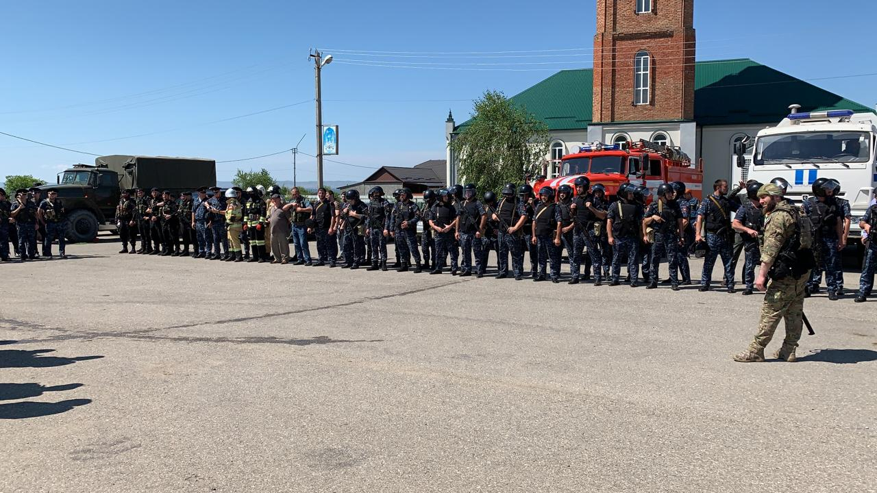 Оперативным штабом НАК в Чеченской Республике проведено плановое антитеррористическое учение 