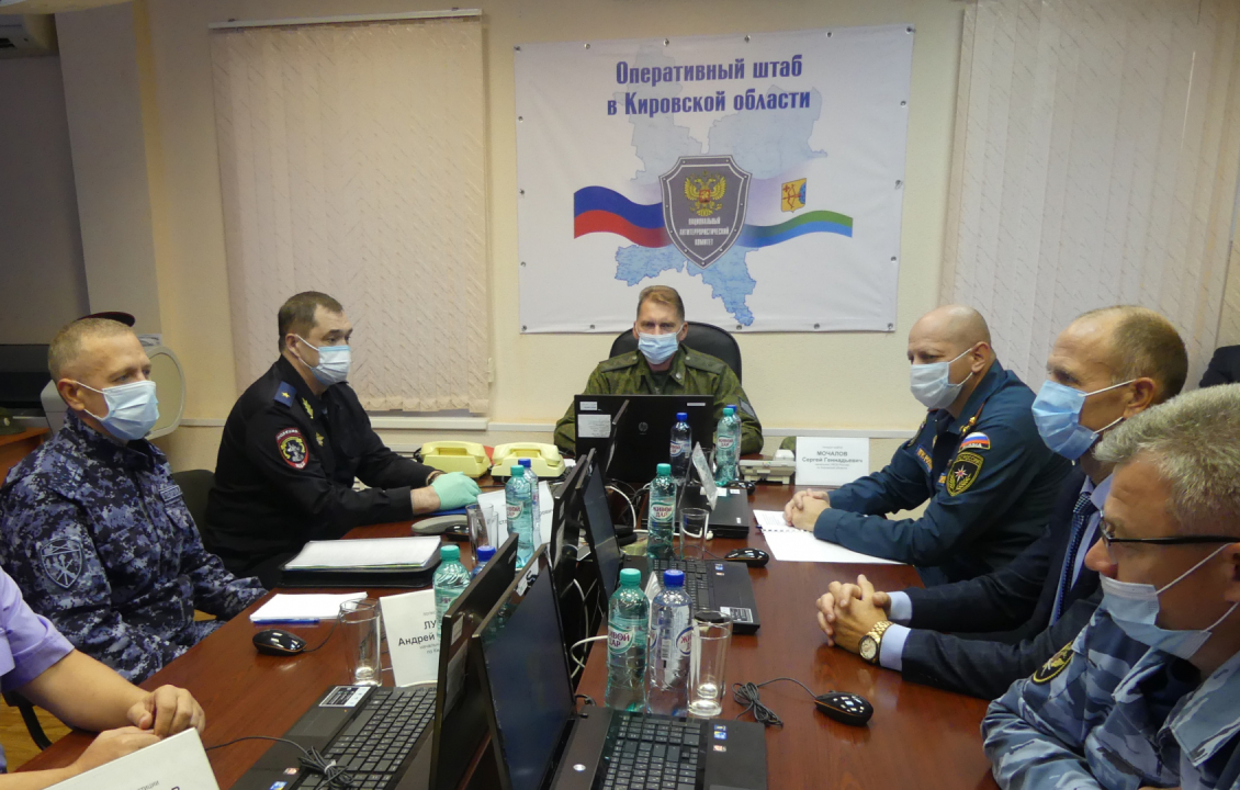 Оперативным штабом в Кировской области проведено плановое антитеррористическое командно-штабное учение «Технология-2020» 