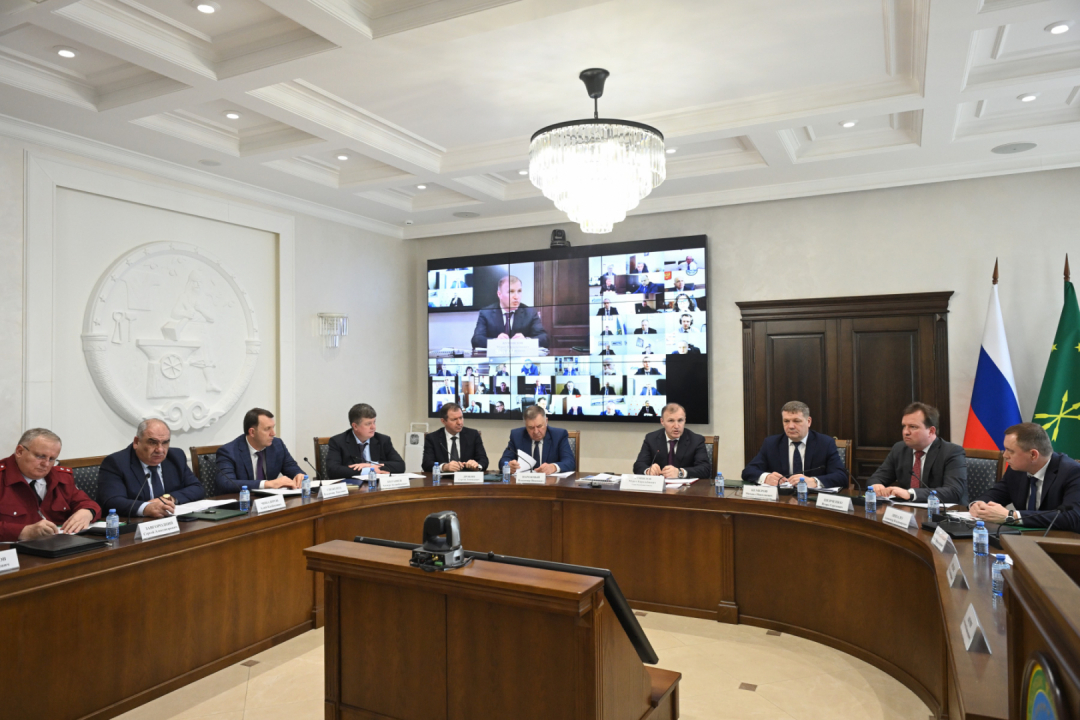 Проведено заседание антитеррористической комиссии в Республике Адыгея