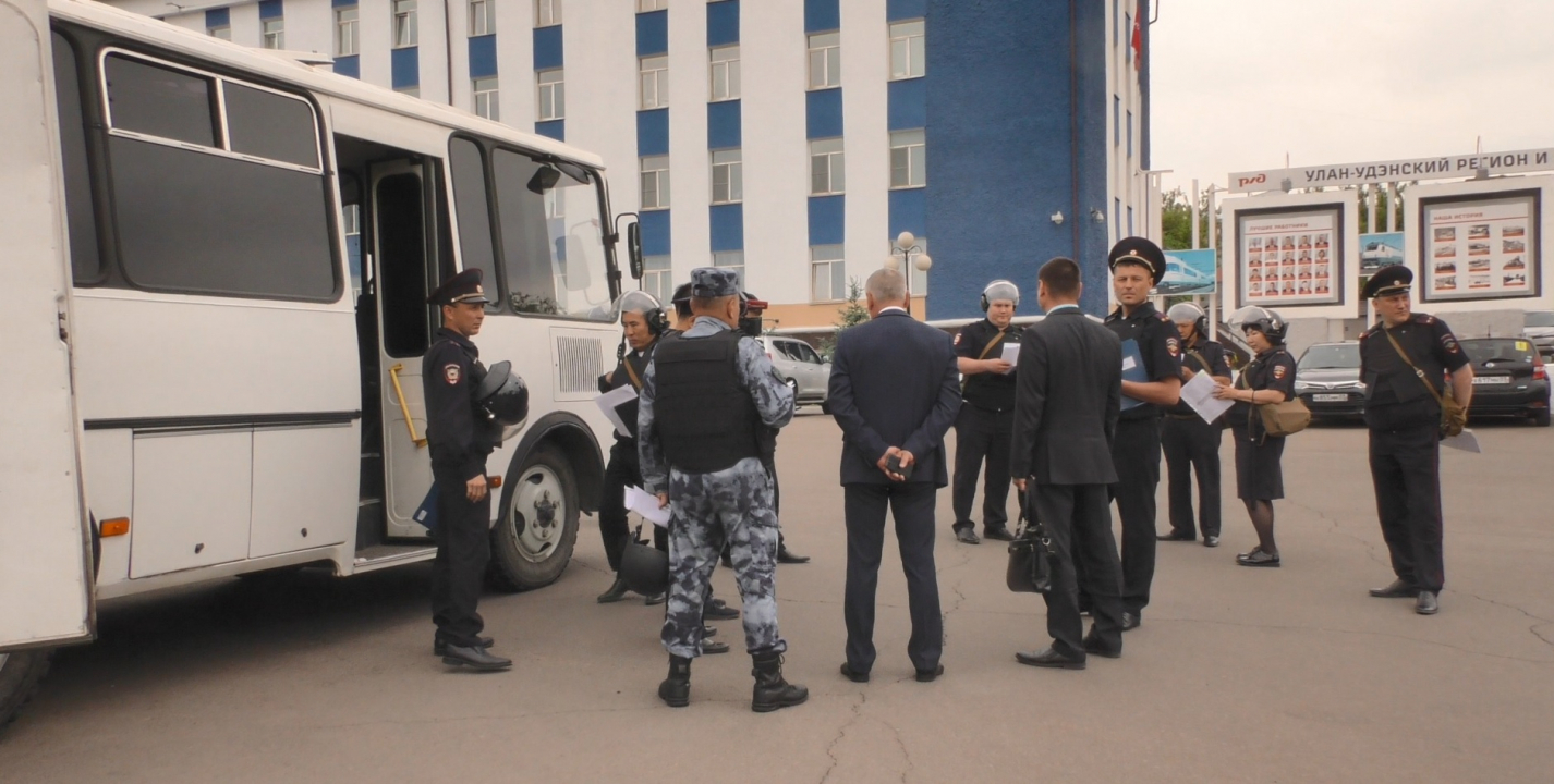 Сбор членов ОГ в МО «город Улан-Удэ» в районе осуществления ПМ