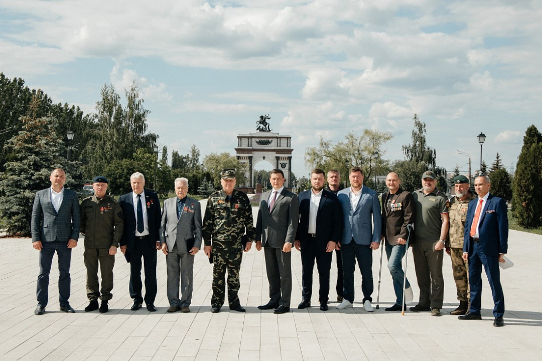 Акция "Десант Героев" проведена в Курской области 