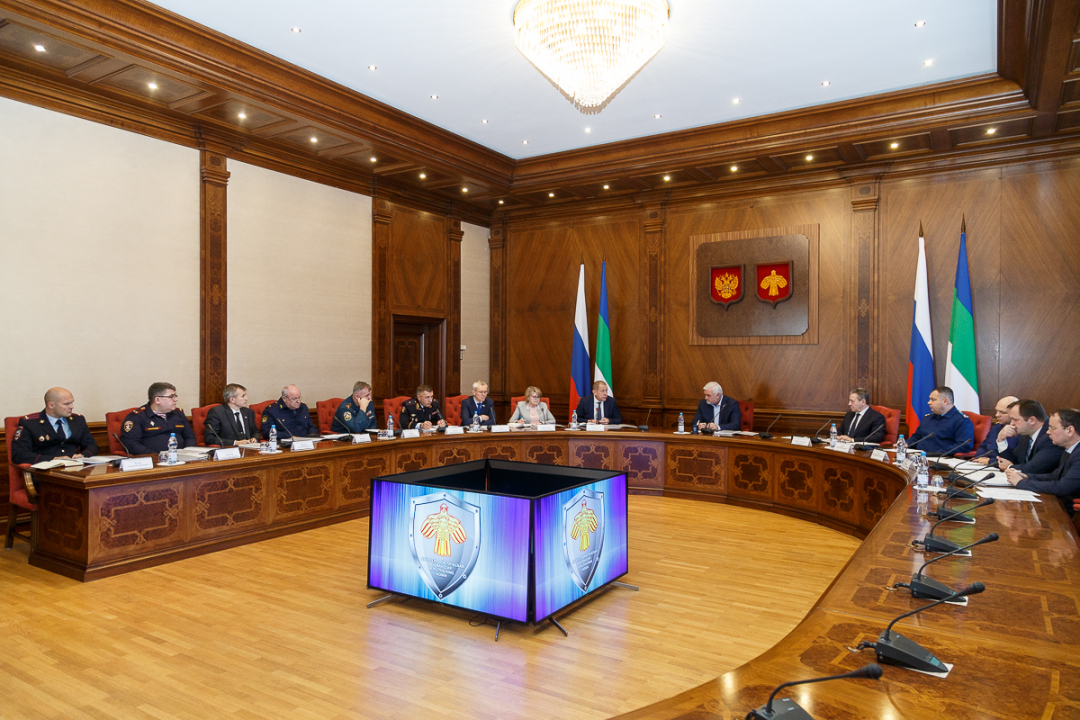 Открытие внеочередного заседания АТК в Республике Коми от 3 ноября 2023 г.