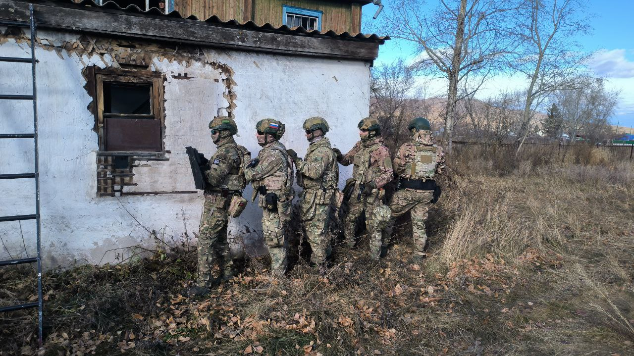 Антитеррористическое учение в Боградском районе