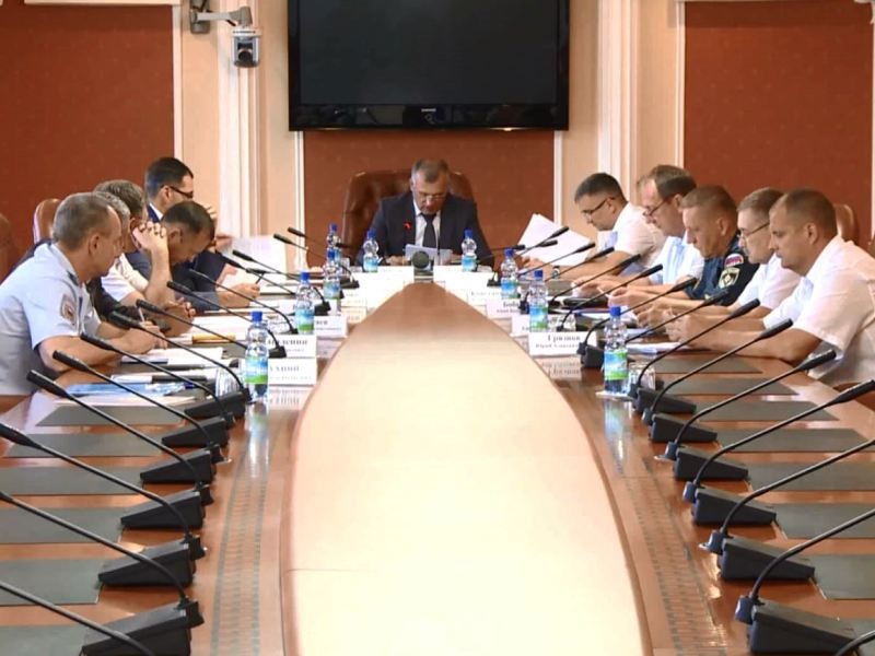 Заседание антитеррористической комиссии Амурской области