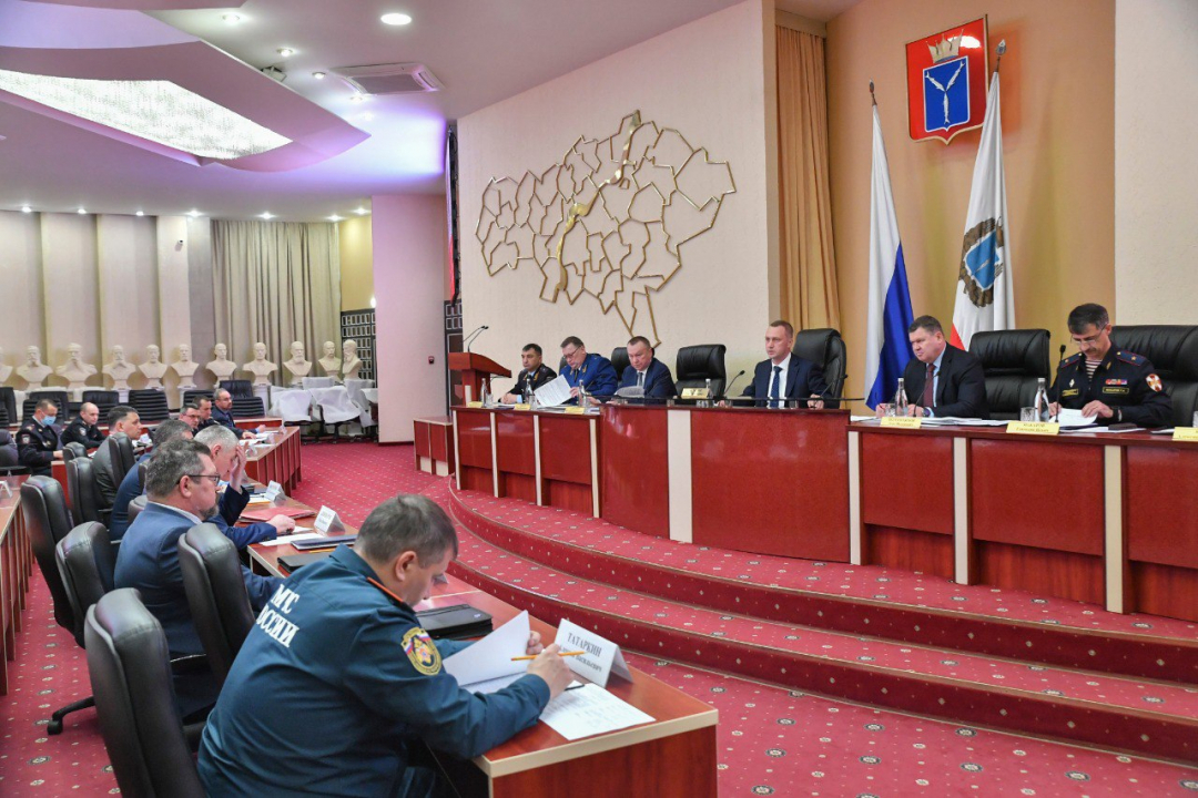 Состоялось совместное заседание Координационного совета по обеспечению антитеррористической защищенности объектов транспортной инфраструктуры и антитеррористической комиссии в Саратовской области