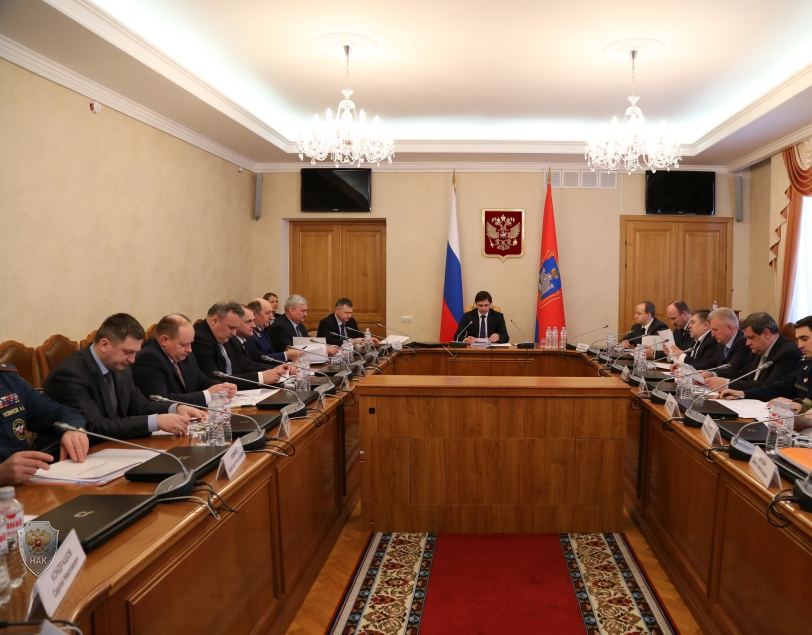 Прошло совместное заседание Антитеррористической комиссии  и Оперативного штаба в Орловской области