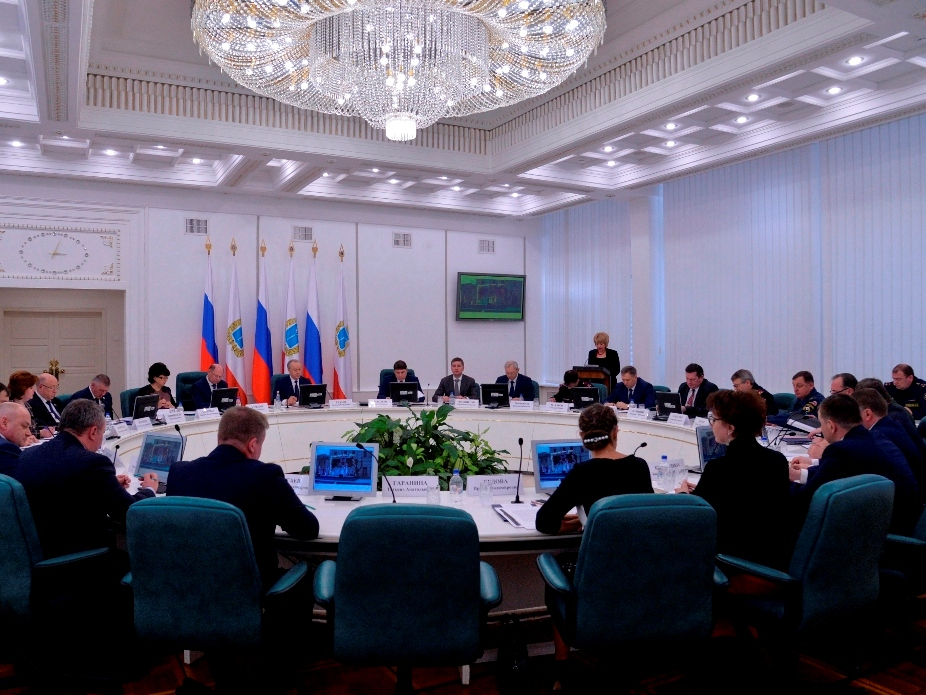 Очередное совместное заседание антитеррористической комиссии и оперативного штаба в Саратовской области