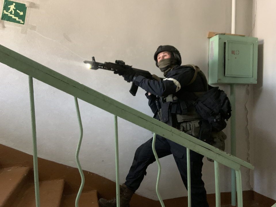Антитеррористические учения в Амурской области 