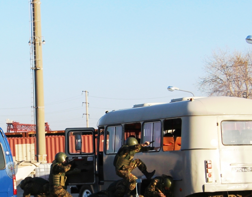 В Ростовской области  проведены антитеррористические учения по пресечению террористического акта на радиационно-опасном объекте