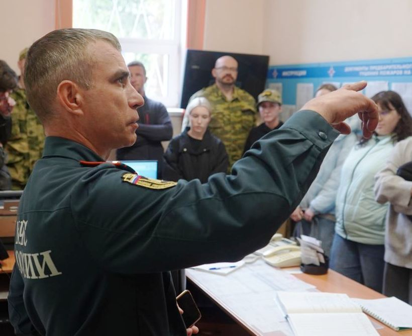 Учебно-практические занятия, организованные Главным управлением МЧС России по Новосибирской области