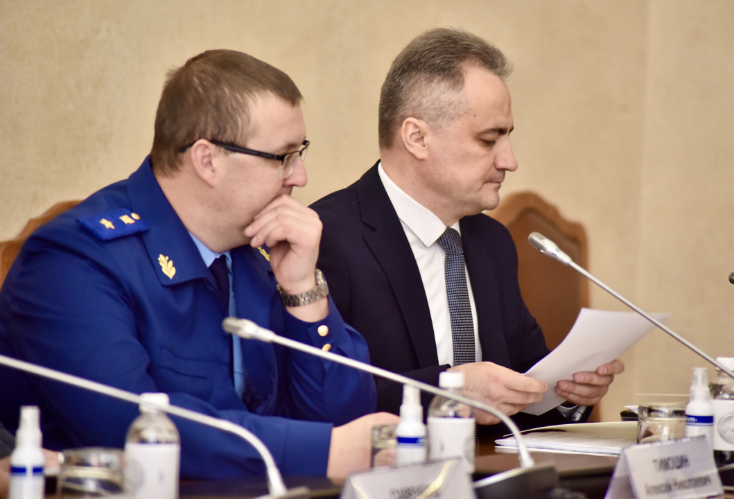 Совместное заседание АТК и ОШ в Орловской области
