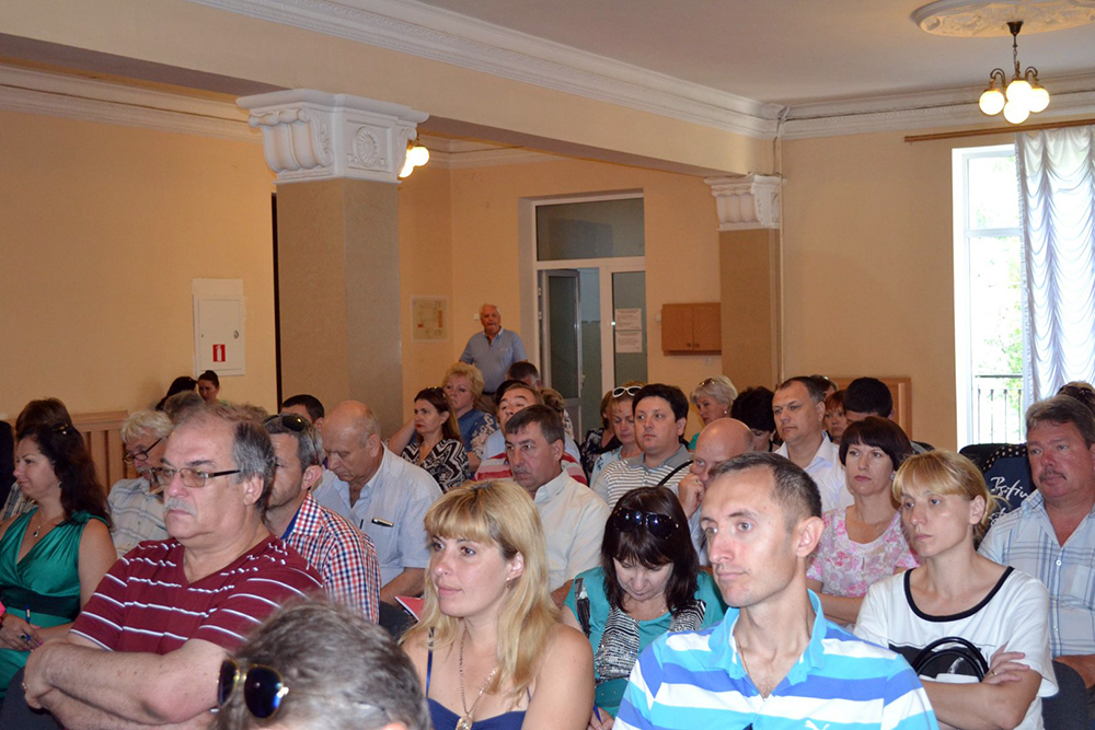 Участники семинара-совещания, представители гостиничного бизнеса и руководители учреждений культуры г. Севастополя