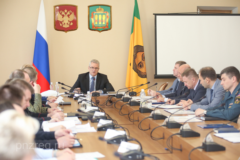 Состоялось совместное заседание антитеррористической комиссии  и оперативного штаба в Пензенской области 