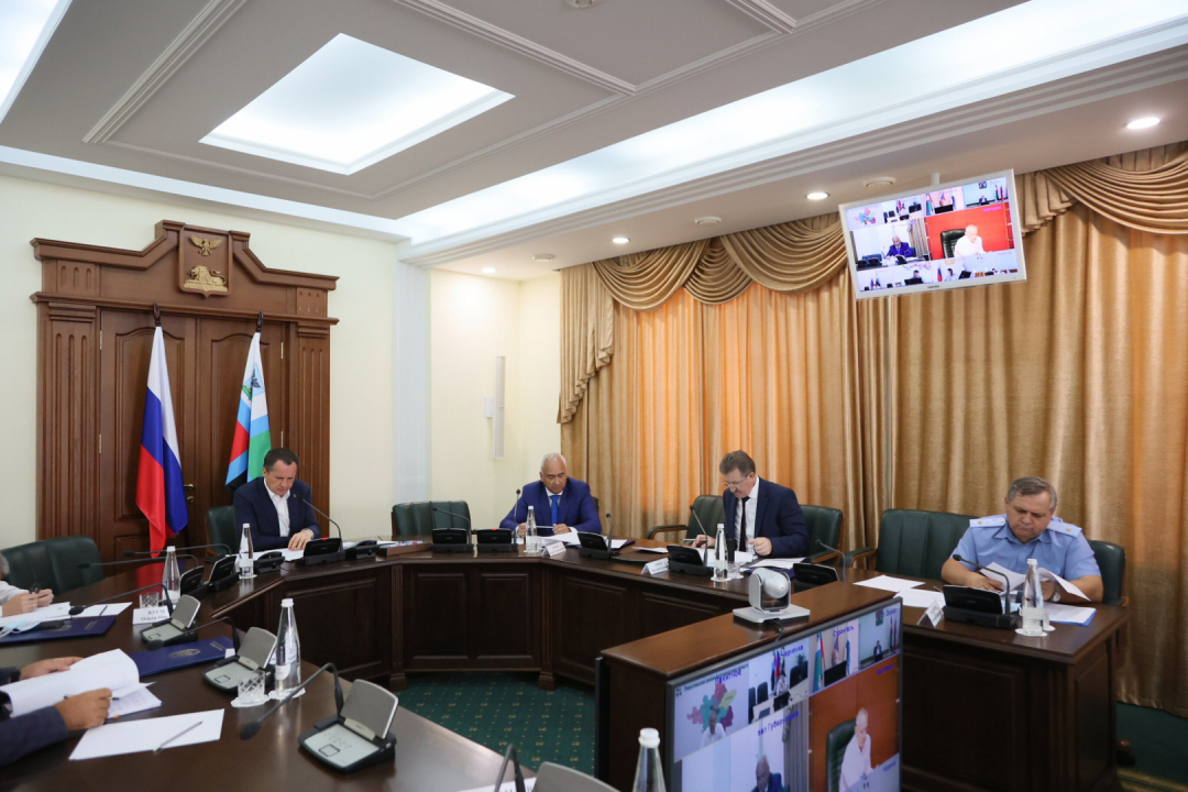 В Белгородской области проведено совместное заседание антитеррористической комиссии и оперативного штаба 