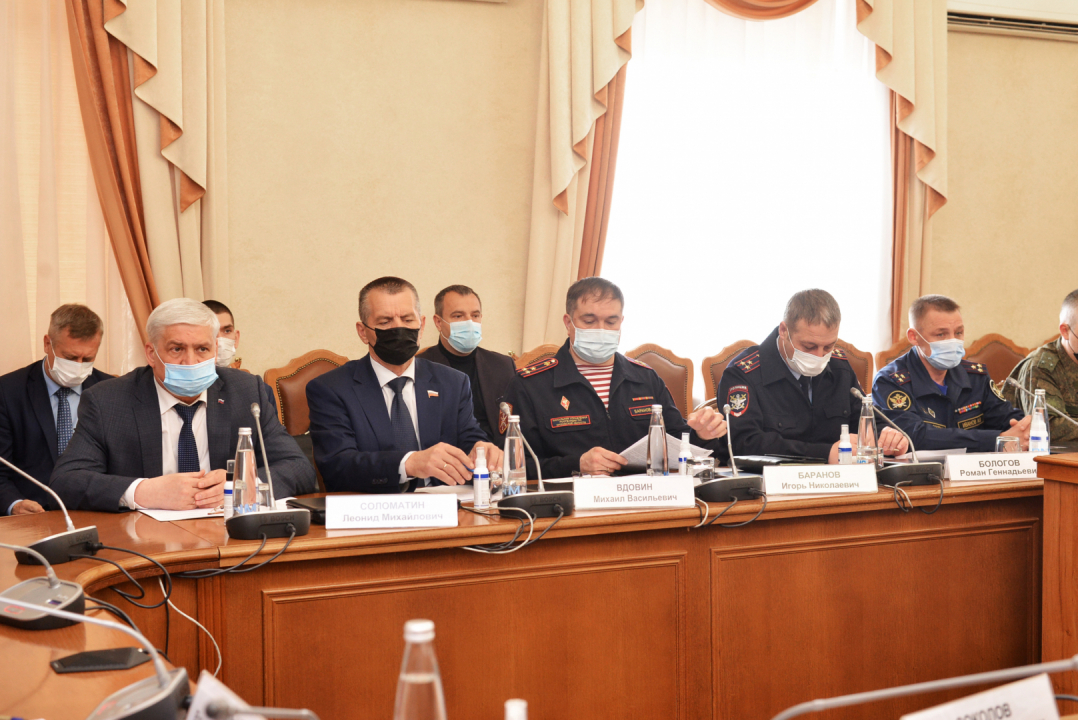 Внеочередное заседание Антитеррористической комиссии в Орловской области