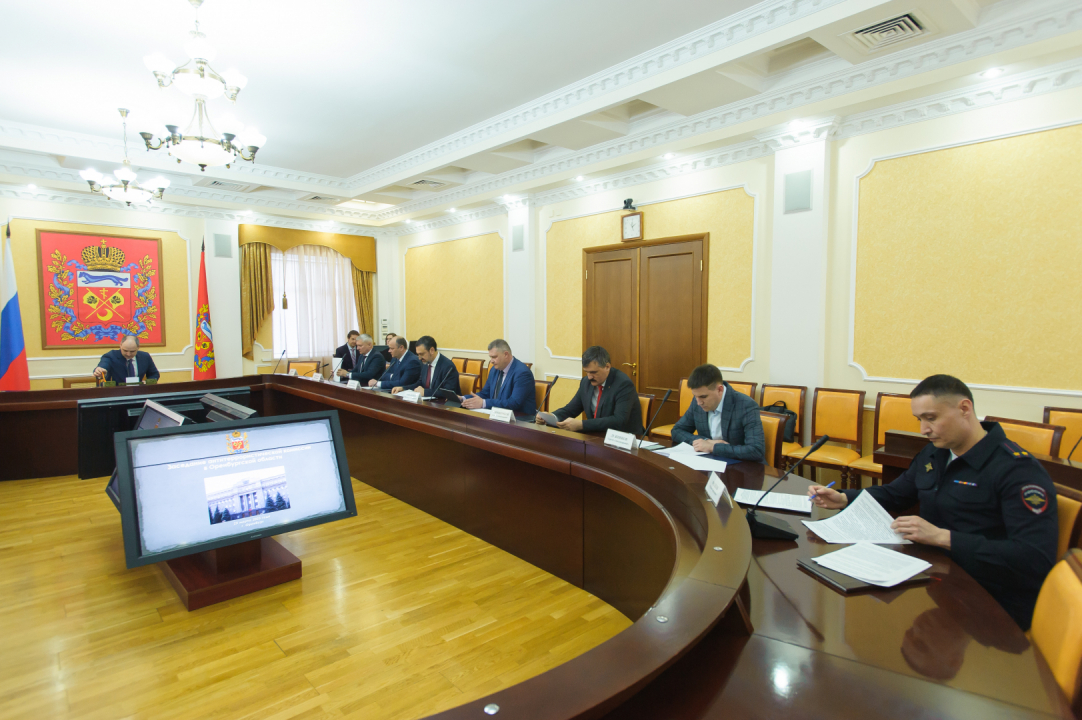 Заседание антитеррористической комиссии в Оренбургской области