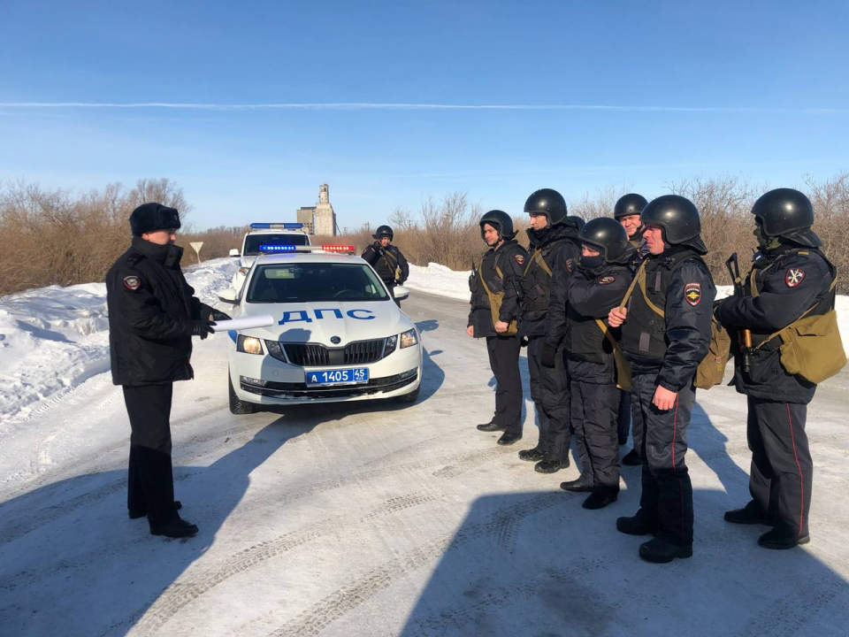 Плановое командно-штабное учение в Курганской области 