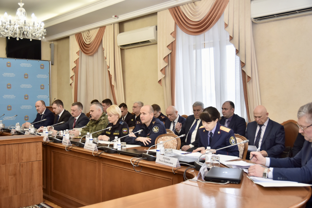 Совместное заседание АТК и ОШ в Орловской области