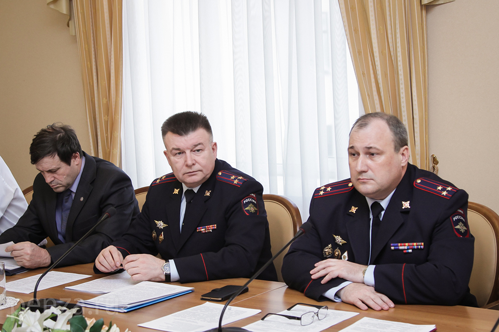 Руководители структурных подразделений УМВД России по Пензенской области
