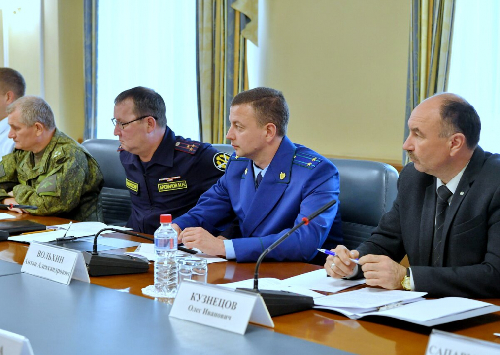Прошло совместное заседание Антитеррористической комиссии и оперативного штаба в Удмуртской Республике.