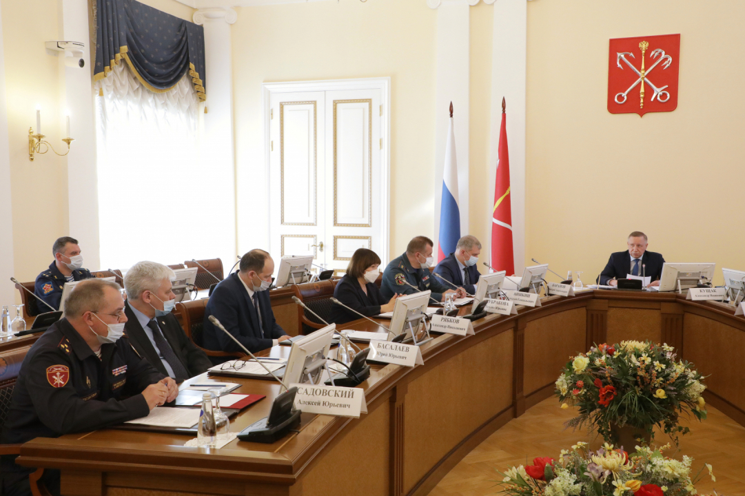 Внеочередное совместное заседание антитеррористической комиссии и оперативного штаба проведено в Санкт-Петербурге