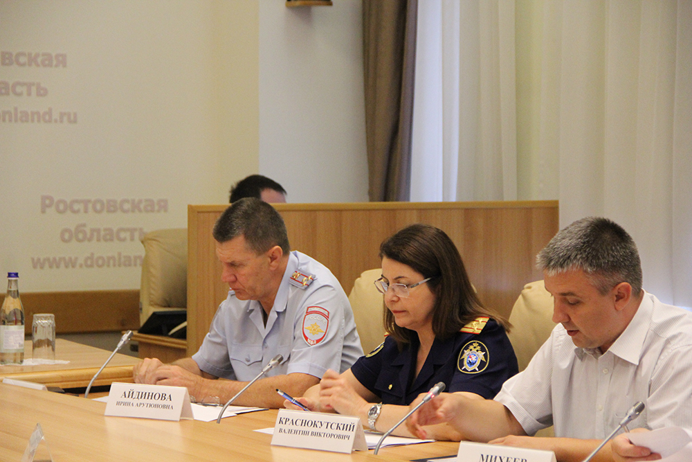В Правительстве Ростовской области прошло заседание координационного совета регионального общественного движения «Интернет без угроз» 