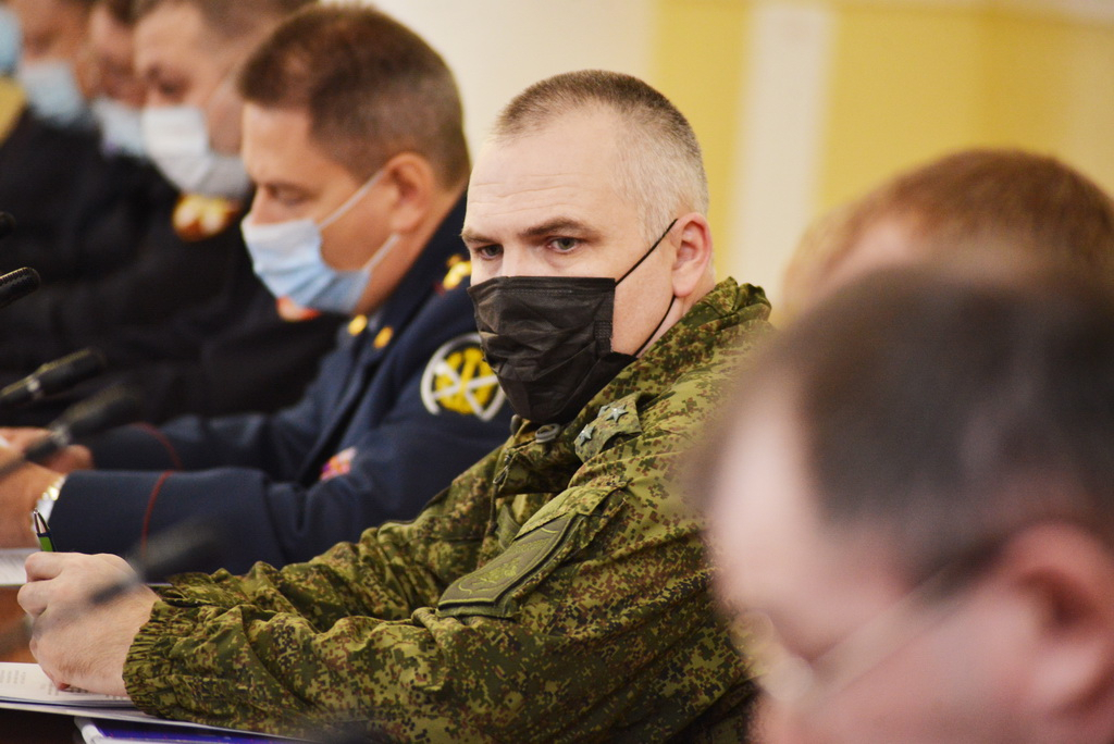 Совместное заседание Антитеррористической комиссии в Орловской области и оперативного штаба в Орловской области